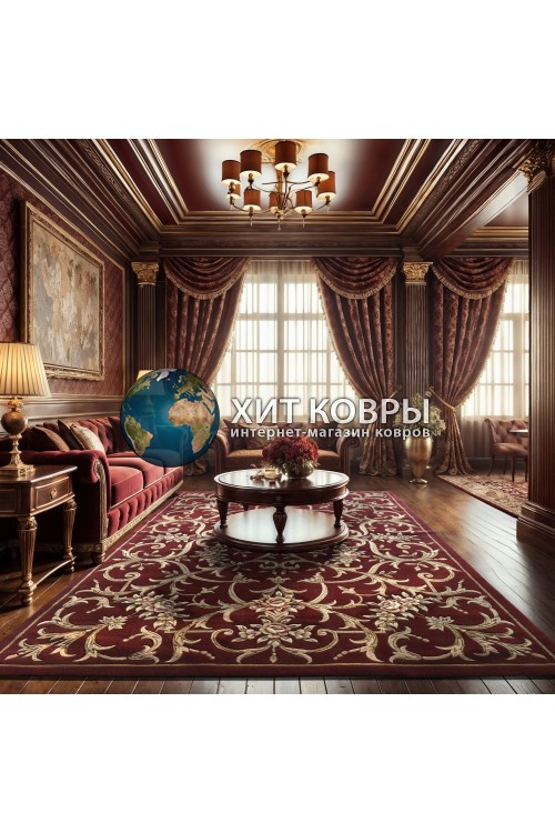 Китайский ковер 002008 Красный